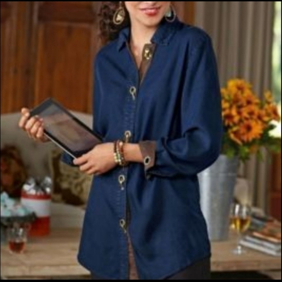 Soft Surroundings Tops - Soft Surroundings Tencel Weekend Tunic